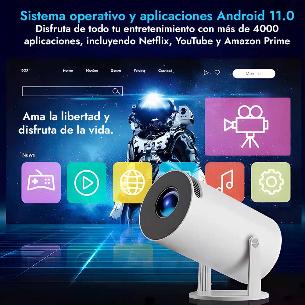 VisionPlay™ Proyector 2 en 1