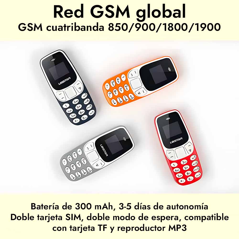 Bitcall™ Mini telefono