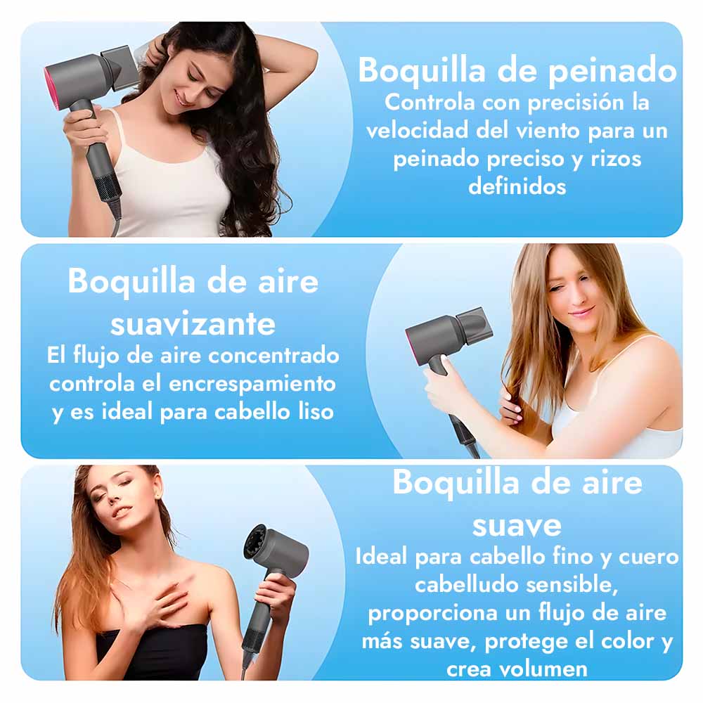 Volia™ Secador iónico 5 en 1