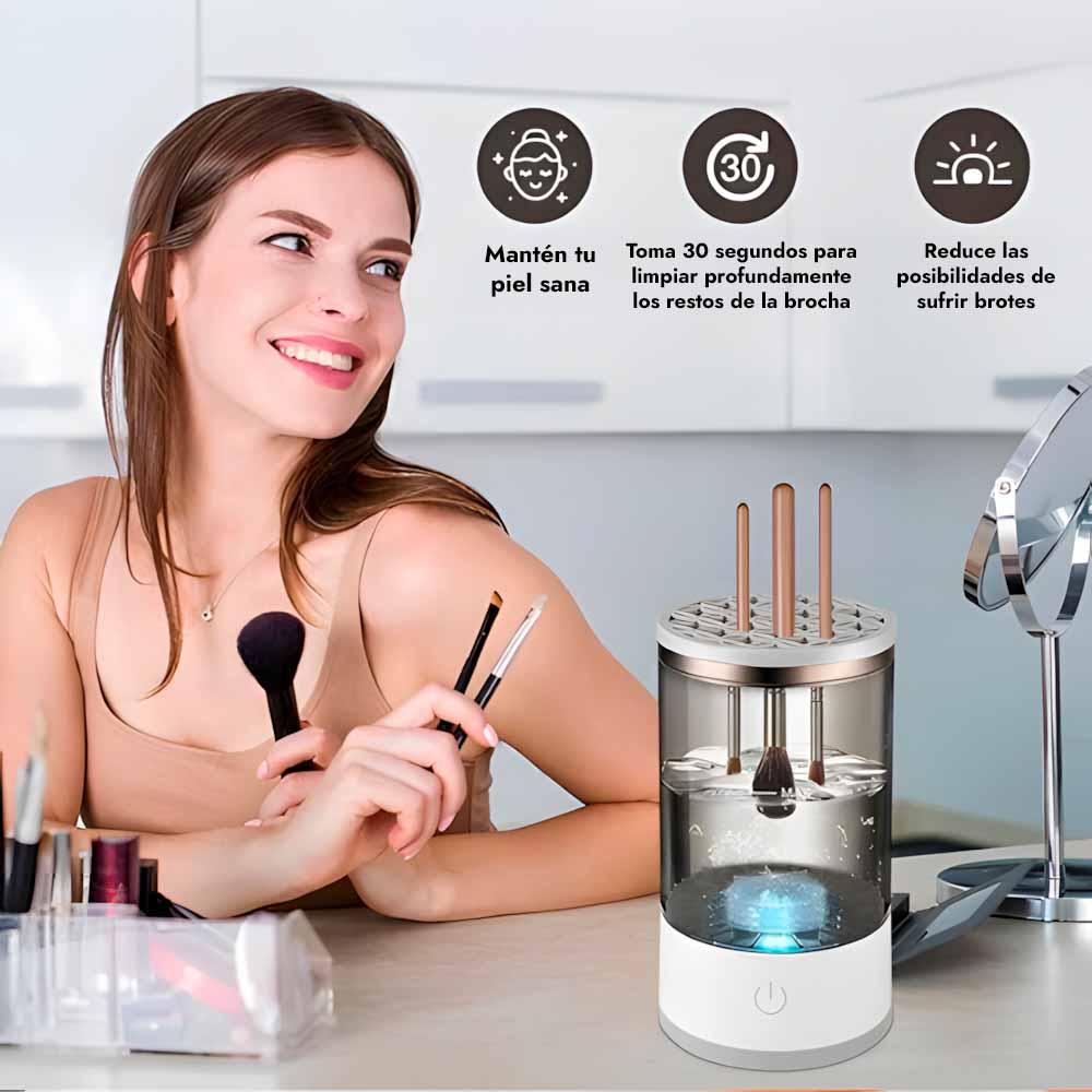 GlamWash™ Limpiador de Brochas