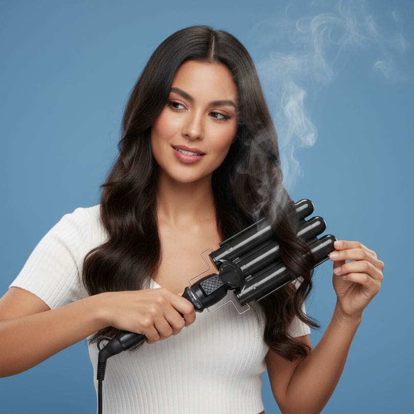 Cepillo Moldeador WAVE MAX: Rizos Perfectos y Rápidos.