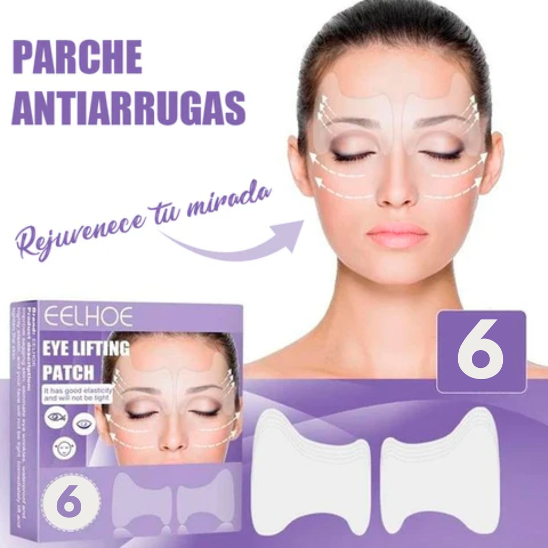 SET 6 Parches Antiarrugas - Rejuvenece tu expresión