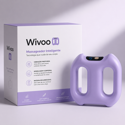 Wivoo® | Massageador Corporal Inteligente com Aquecimento e Vibração