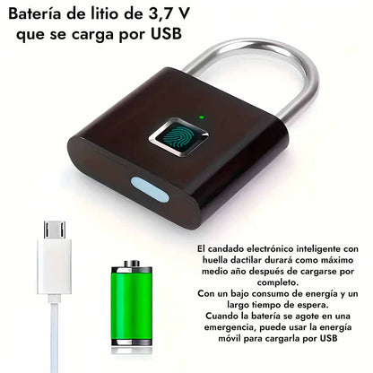 Keyless™ Candado de huella digital