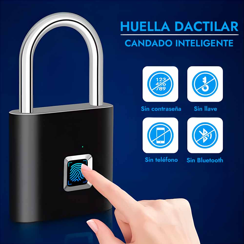 Keyless™ Candado de huella digital