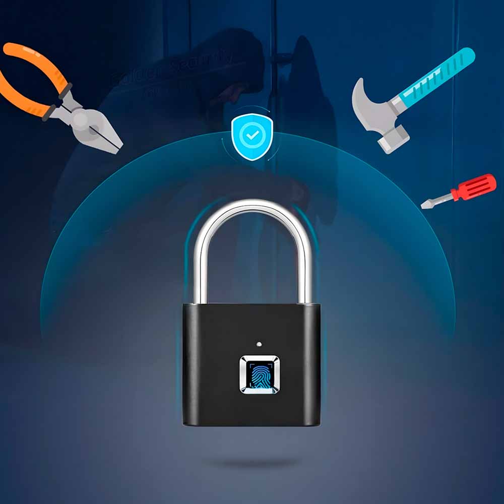 Keyless™ Candado de huella digital