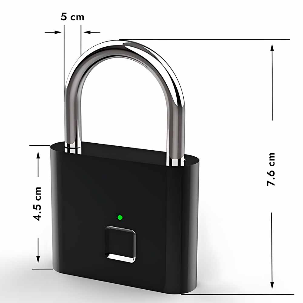Keyless™ Candado de huella digital