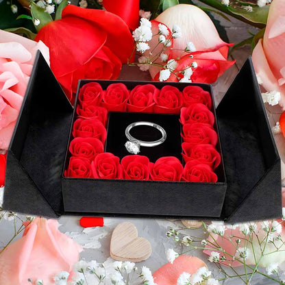 Amoré™ Caja de 16 rosas