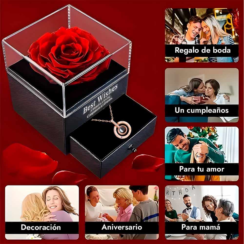 Eteria™ Caja de rosa eterna
