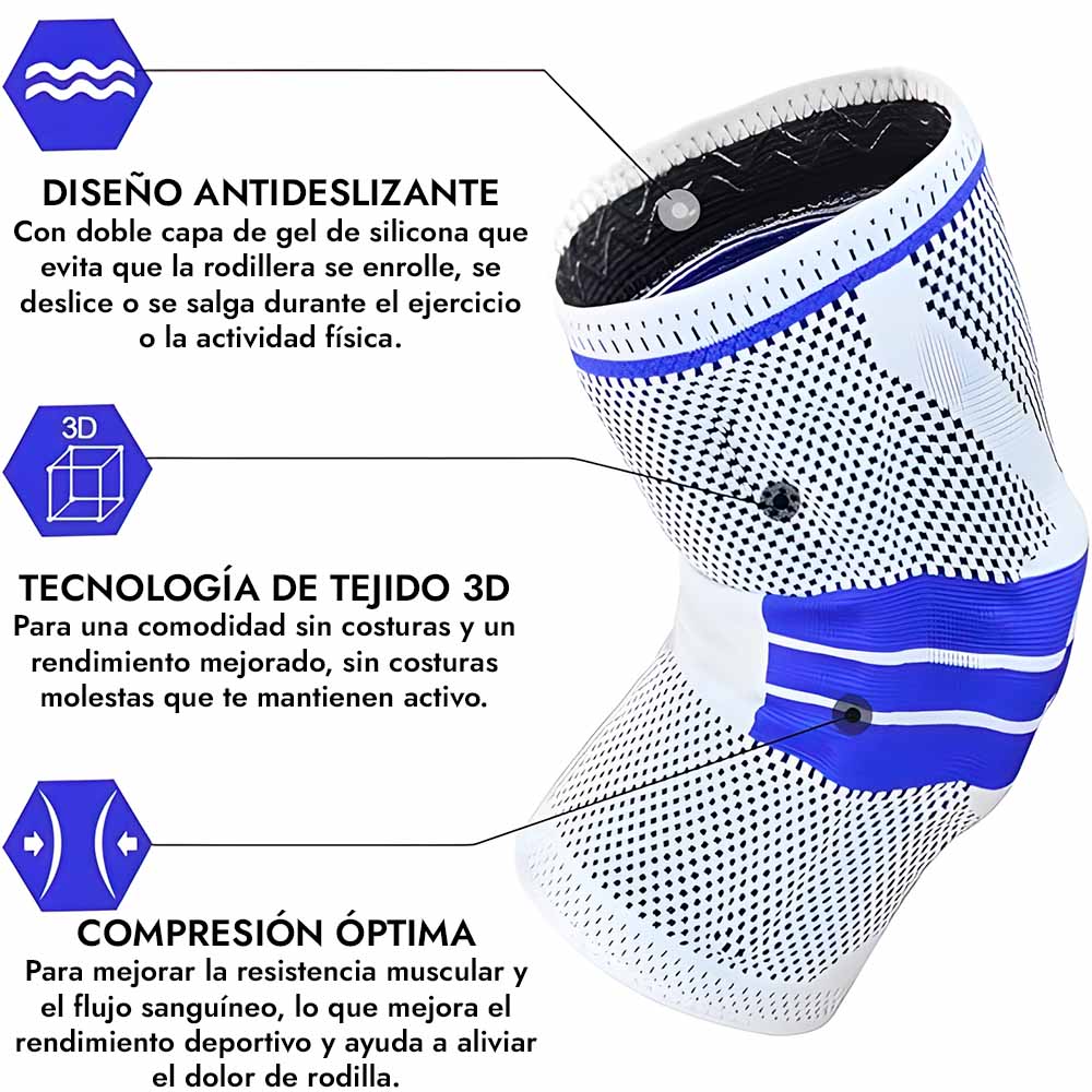 Zentex™ Rodillera con almohadilla