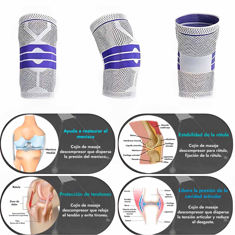 Zentex™ Rodillera con almohadilla