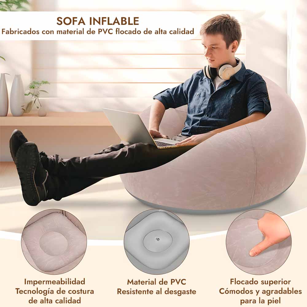 Puff™ Sofá Inflable
