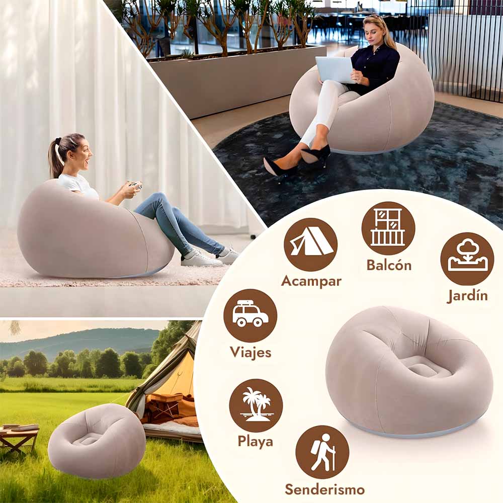 Puff™ Sofá Inflable