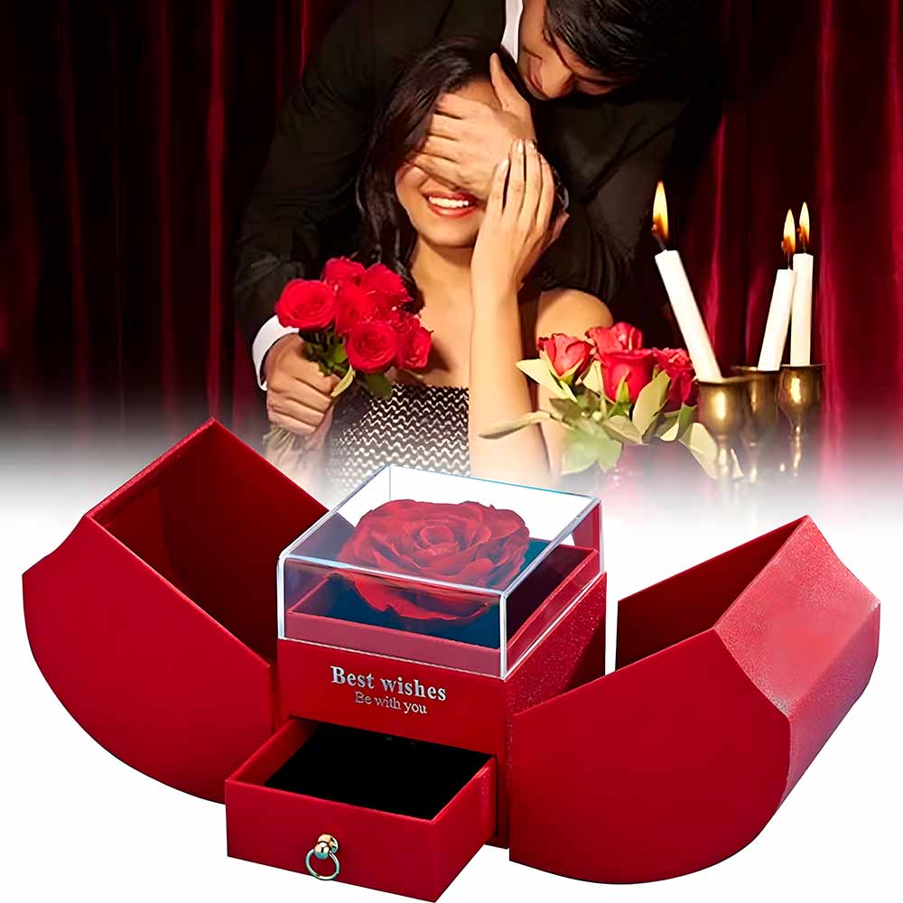 Rose™ Box Rosa Preservada