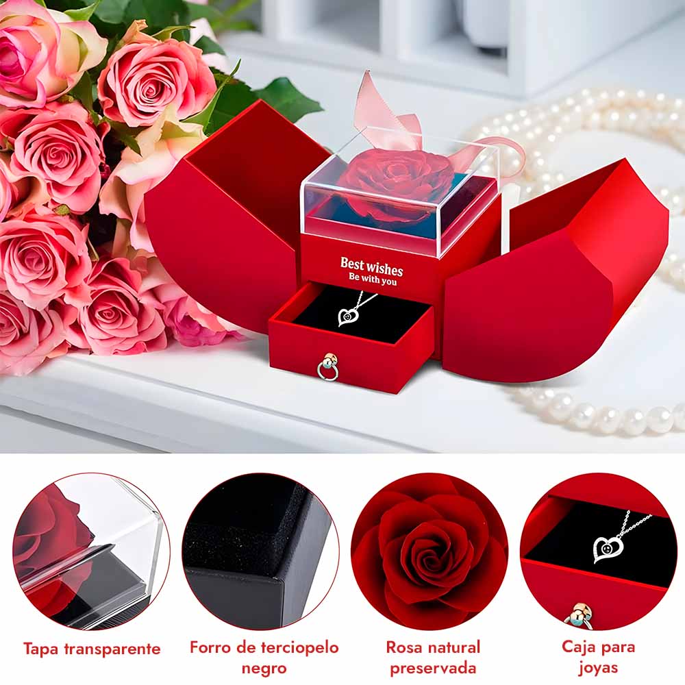 Rose™ Box Rosa Preservada
