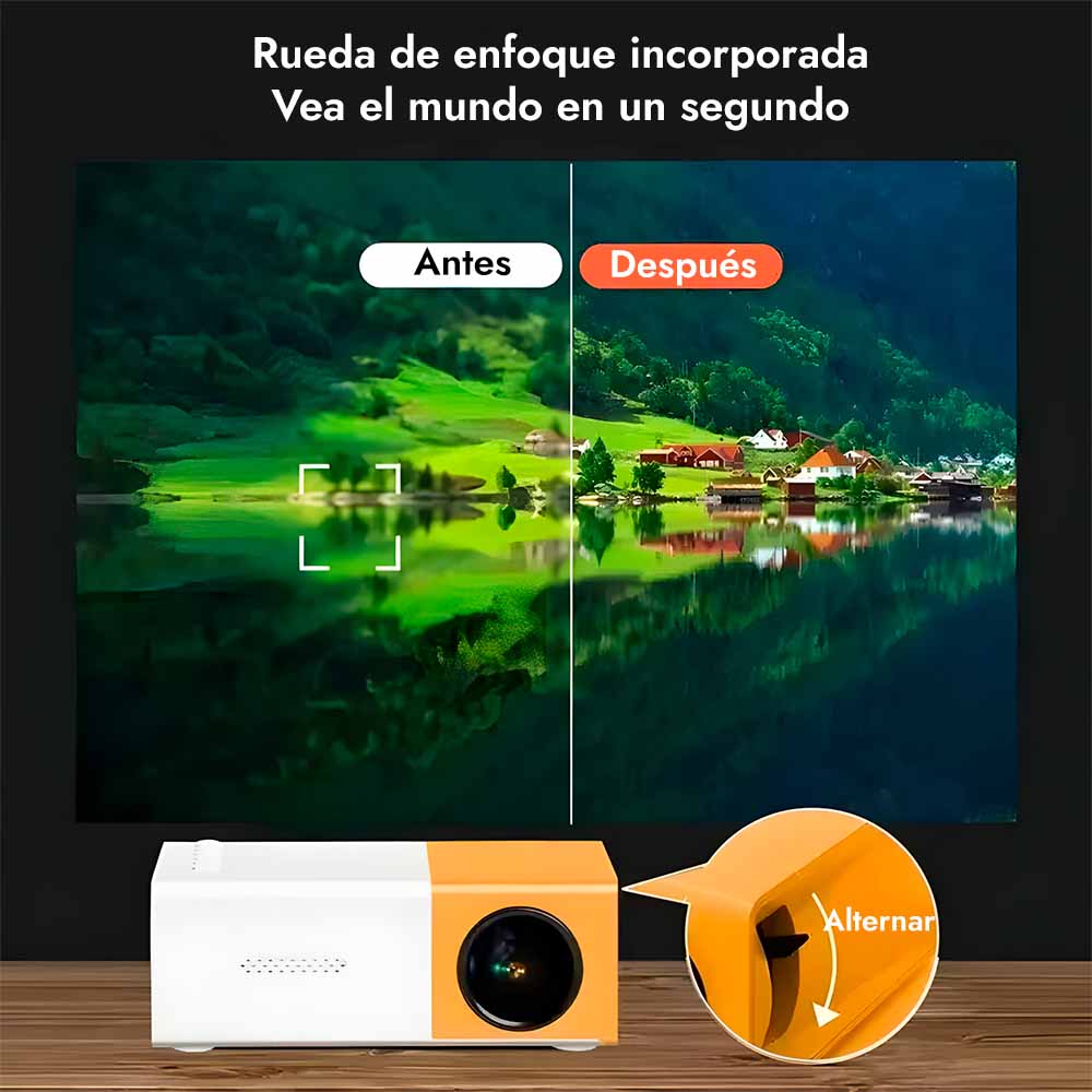 ViewX™ Mini Proyector