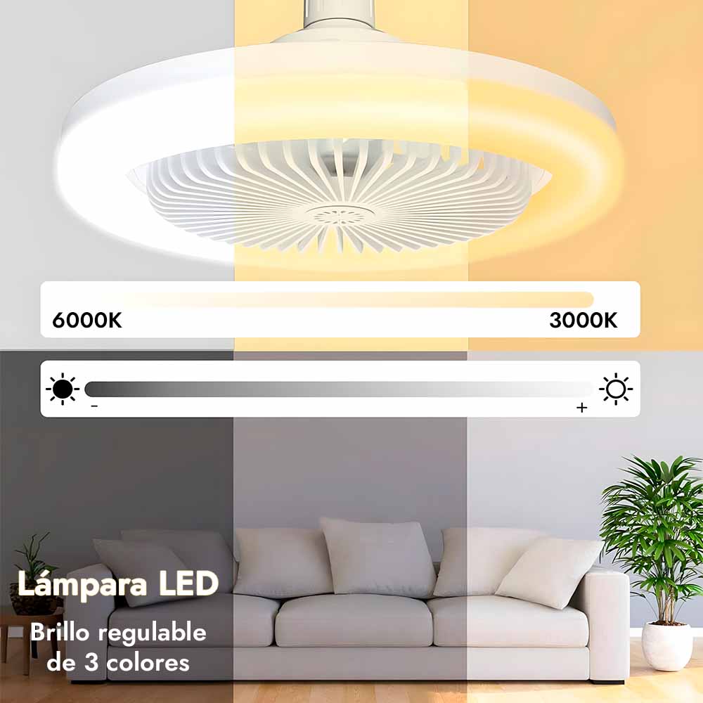 FlavLight™ Ventilador 2 en 1