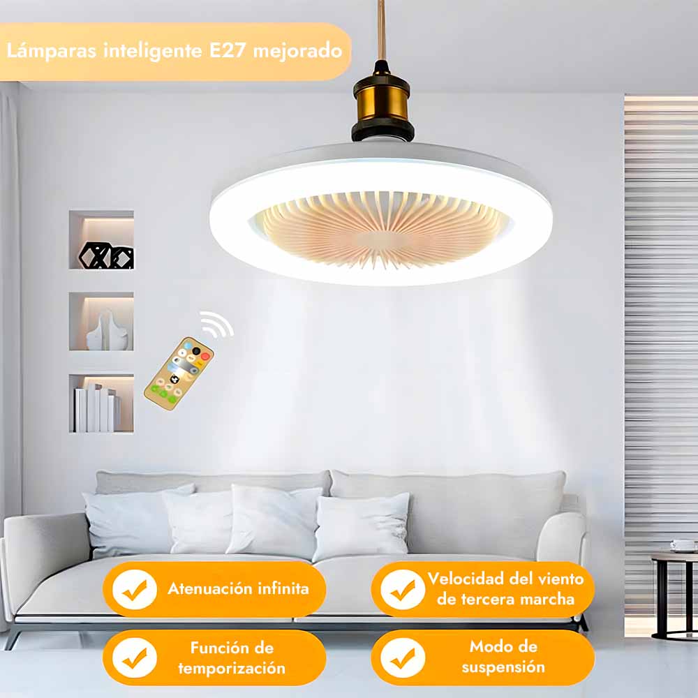 FlavLight™ Ventilador 2 en 1
