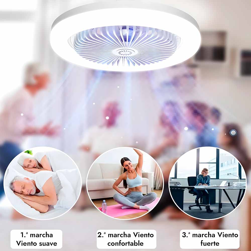 FlavLight™ Ventilador 2 en 1