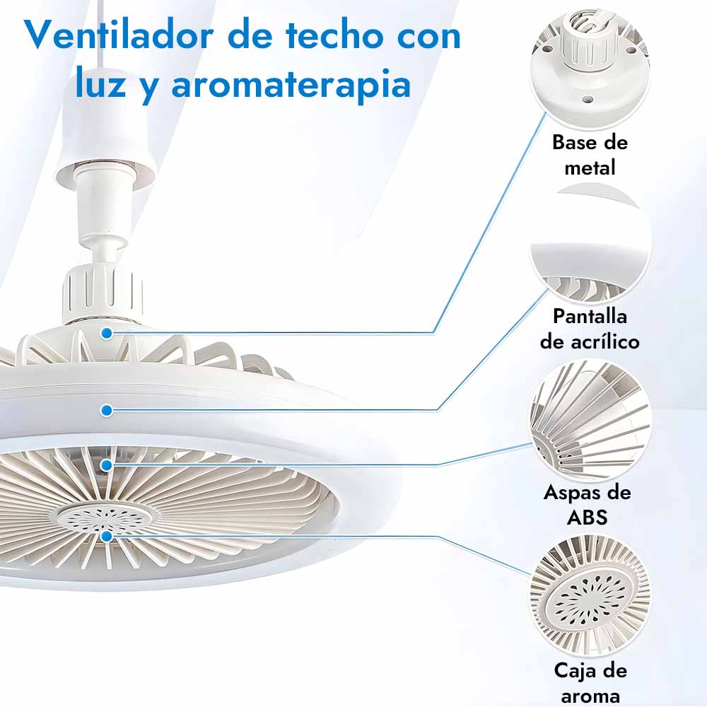 FlavLight™ Ventilador 2 en 1