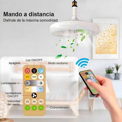 FlavLight™ Ventilador 2 en 1