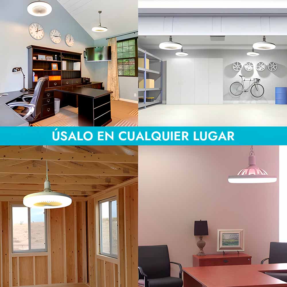 FlavLight™ Ventilador 2 en 1