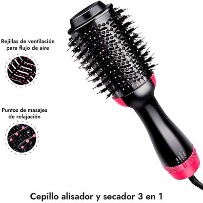 LissPro™ Cepillo Alisador 3 en 1