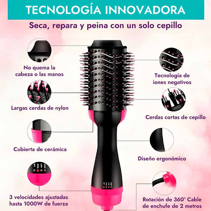 LissPro™ Cepillo Alisador 3 en 1
