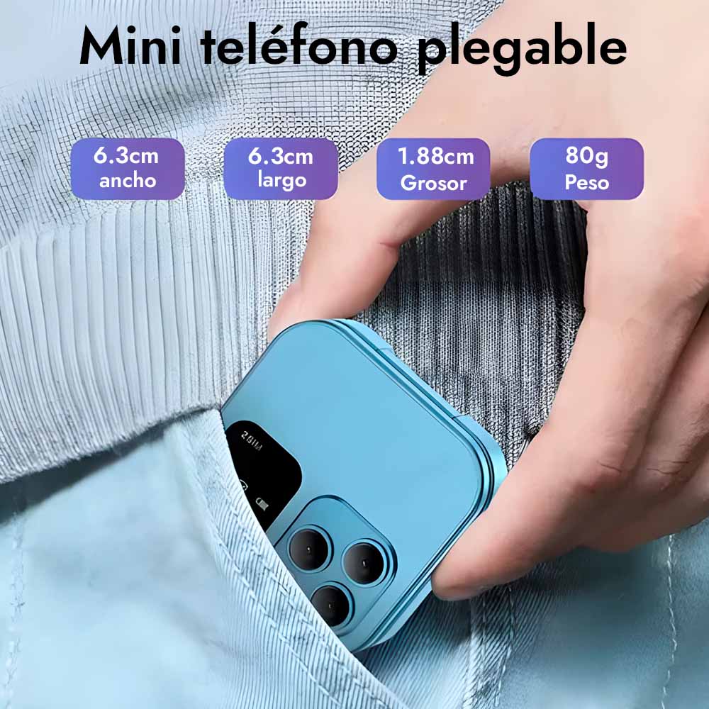 TwinX™ Teléfono plegable