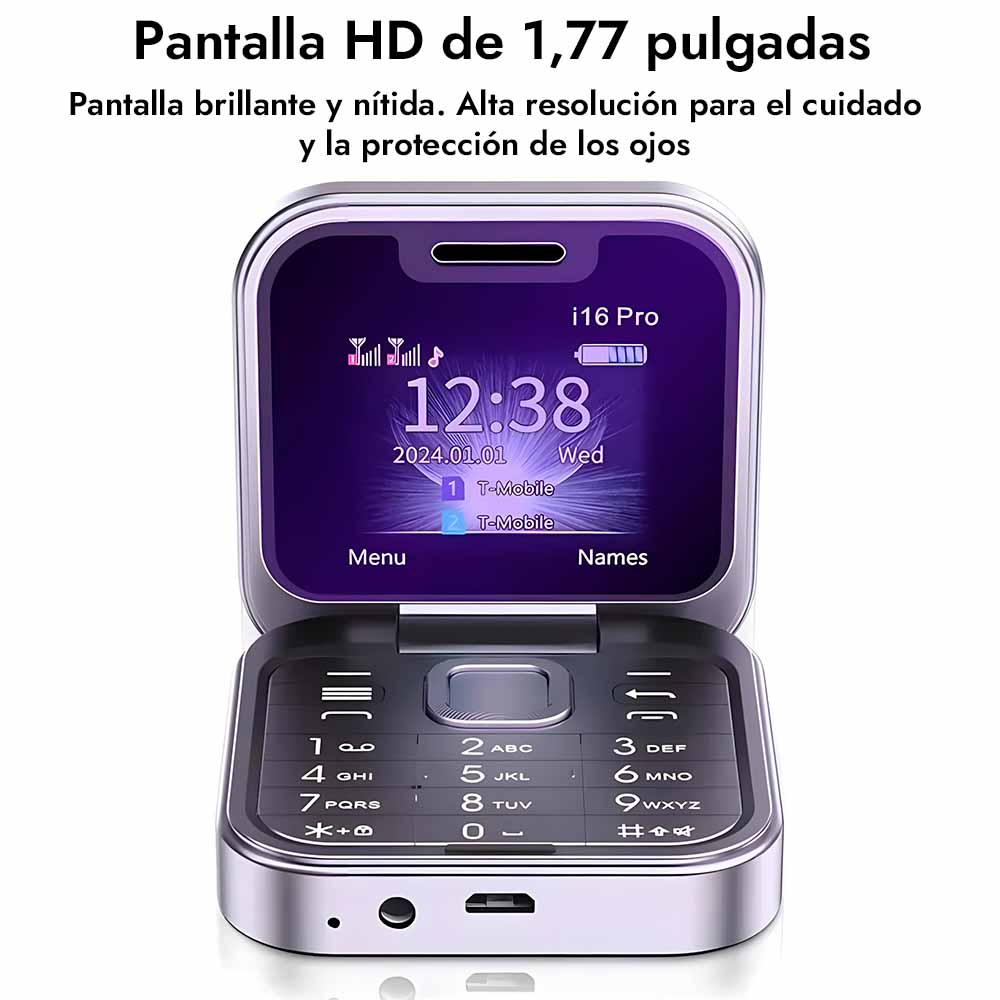 TwinX™ Teléfono plegable