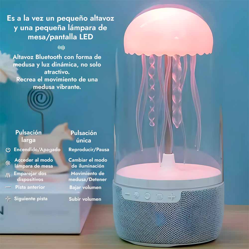 JellySound™ Altavoz LED de medusa