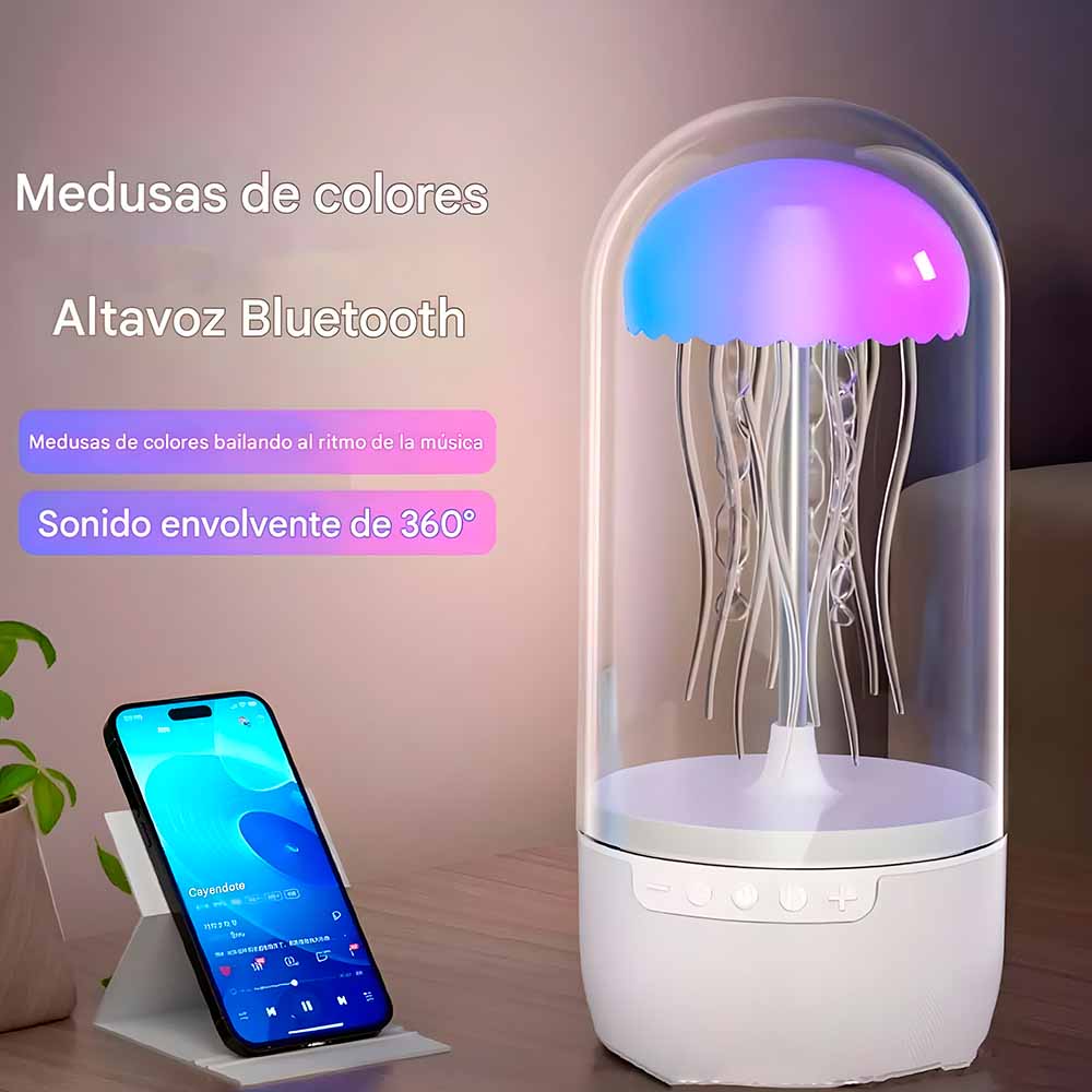 JellySound™ Altavoz LED de medusa