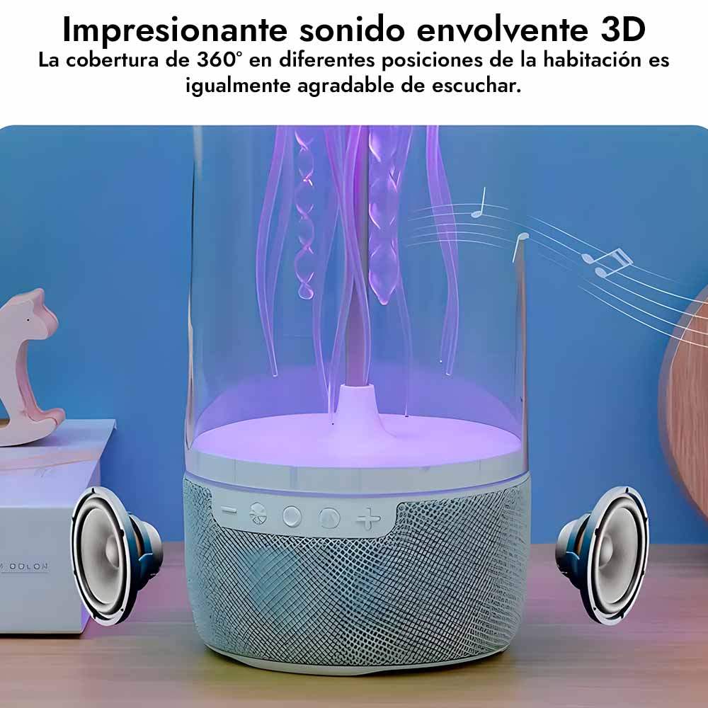 JellySound™ Altavoz LED de medusa