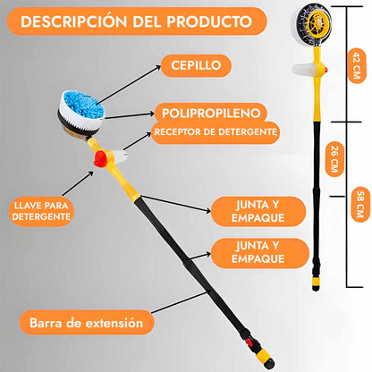 HydroSpin™ Cepillo de limpieza