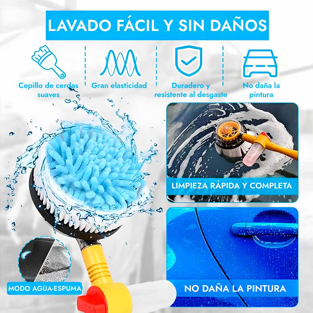 HydroSpin™ Cepillo de limpieza