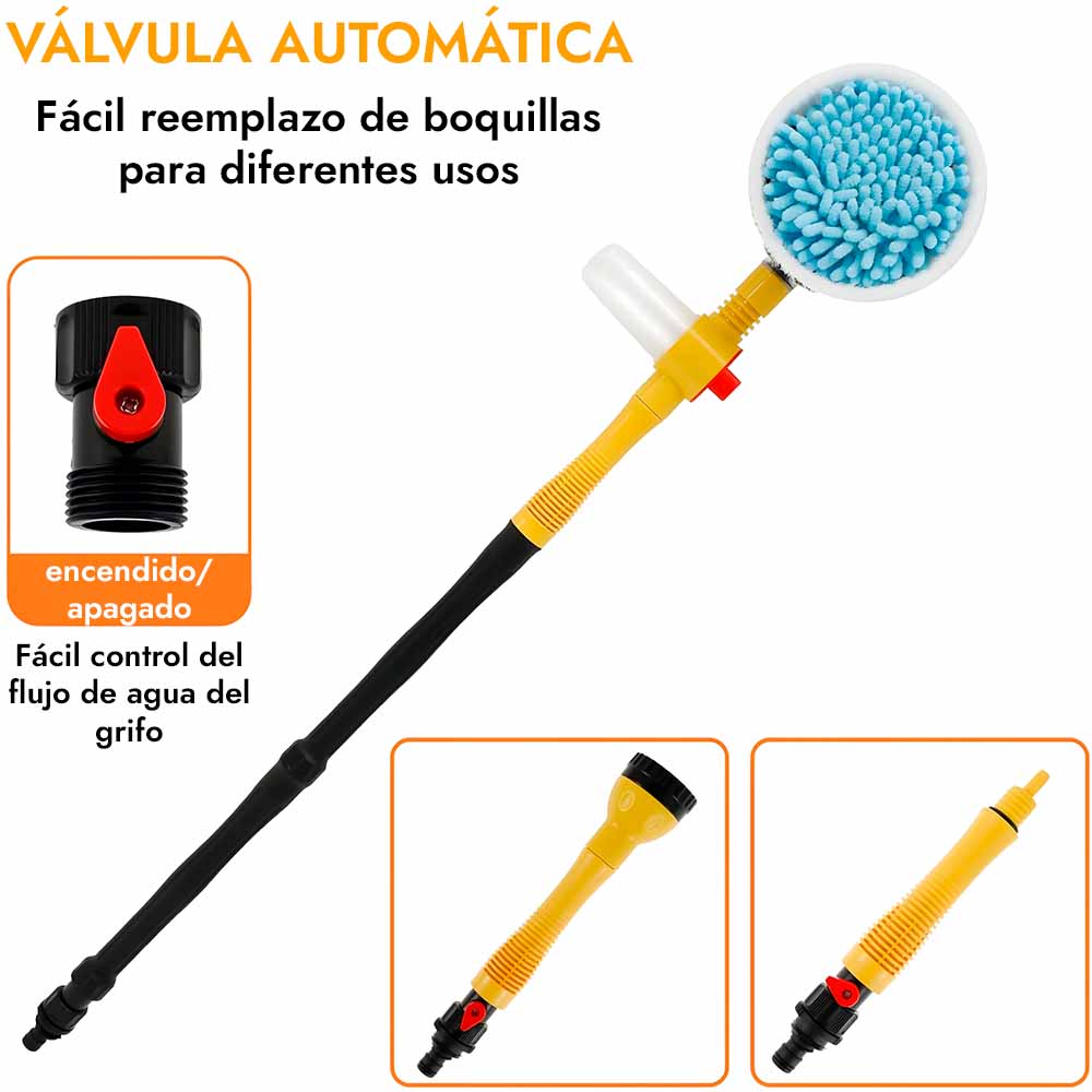 HydroSpin™ Cepillo de limpieza