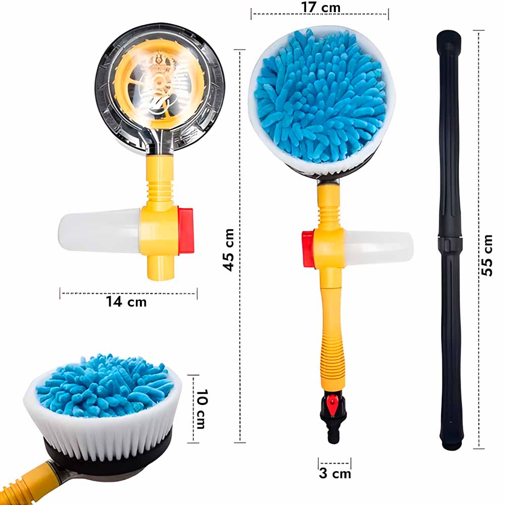 HydroSpin™ Cepillo de limpieza