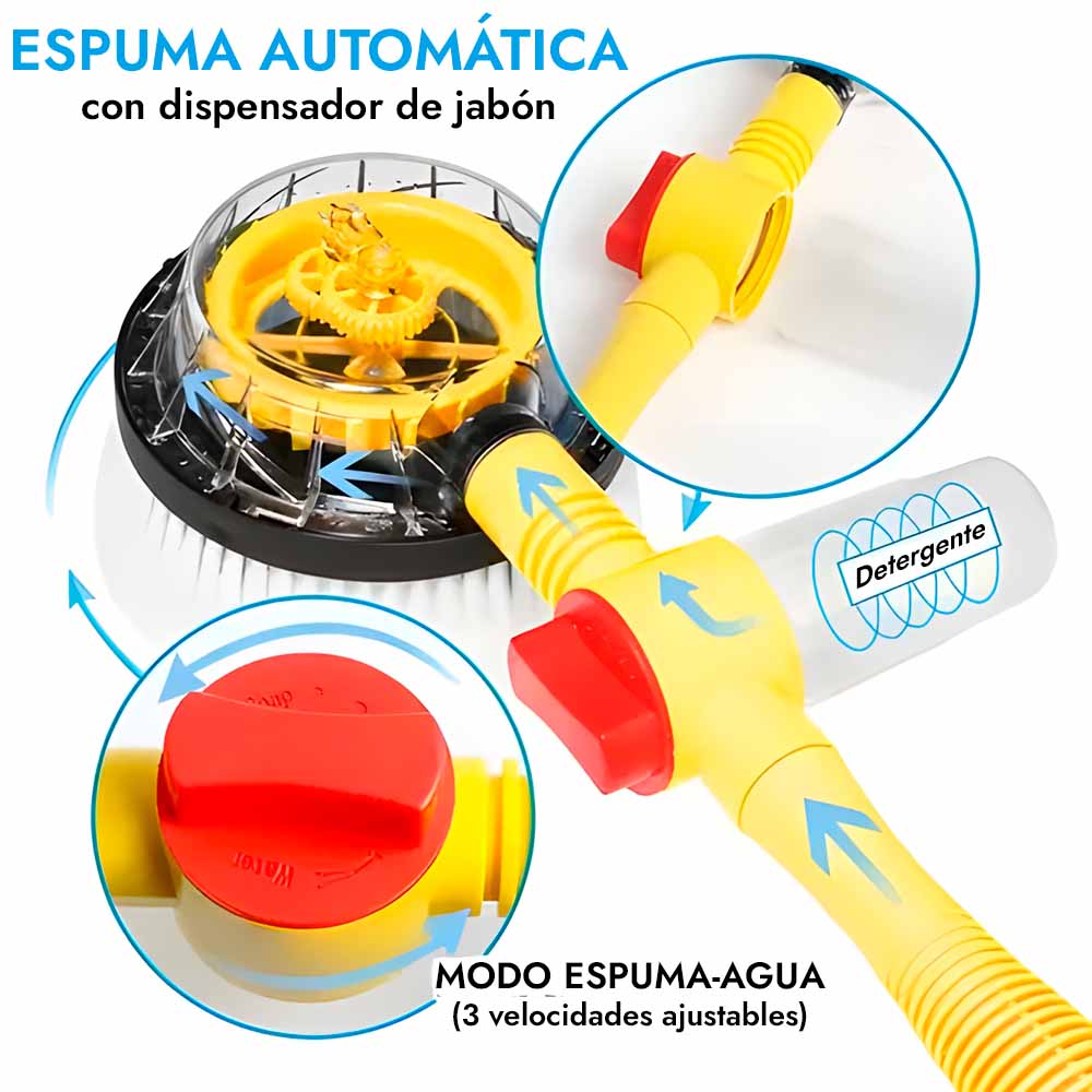 HydroSpin™ Cepillo de limpieza