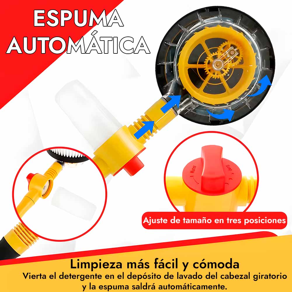 HydroSpin™ Cepillo de limpieza