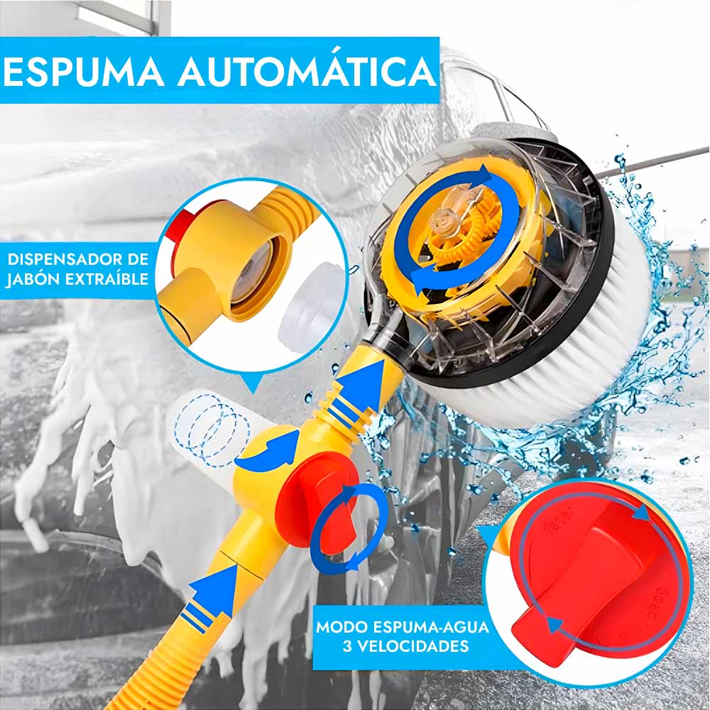 HydroSpin™ Cepillo de limpieza