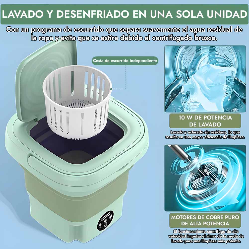 Cleanzy™ Lavadora portatil