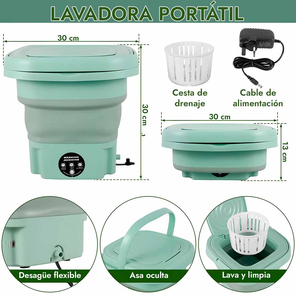 Cleanzy™ Lavadora portatil