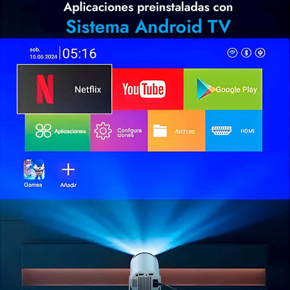 VisionPlay™ Proyector 2 en 1