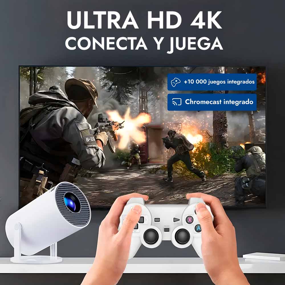 VisionPlay™ Proyector 2 en 1