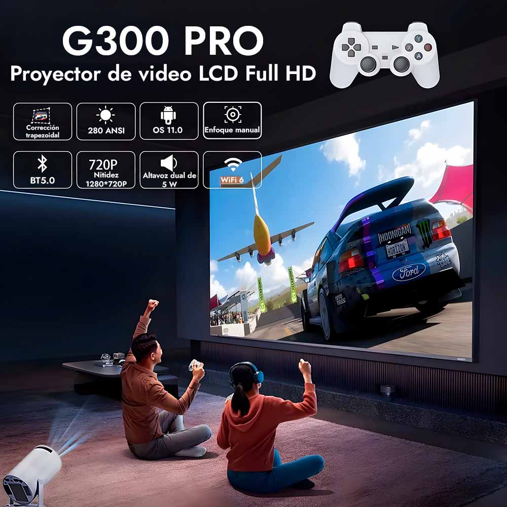 VisionPlay™ Proyector 2 en 1