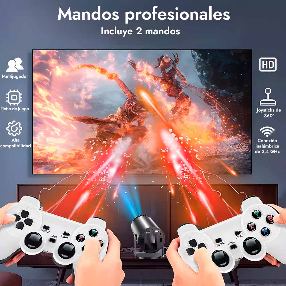 VisionPlay™ Proyector 2 en 1