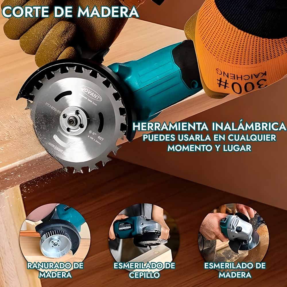 Craxor™ Amoladora Eléctrica