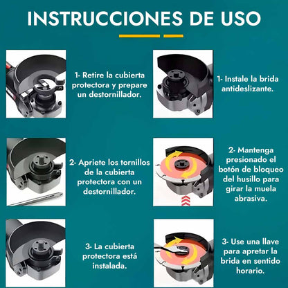 Craxor™ Amoladora Eléctrica