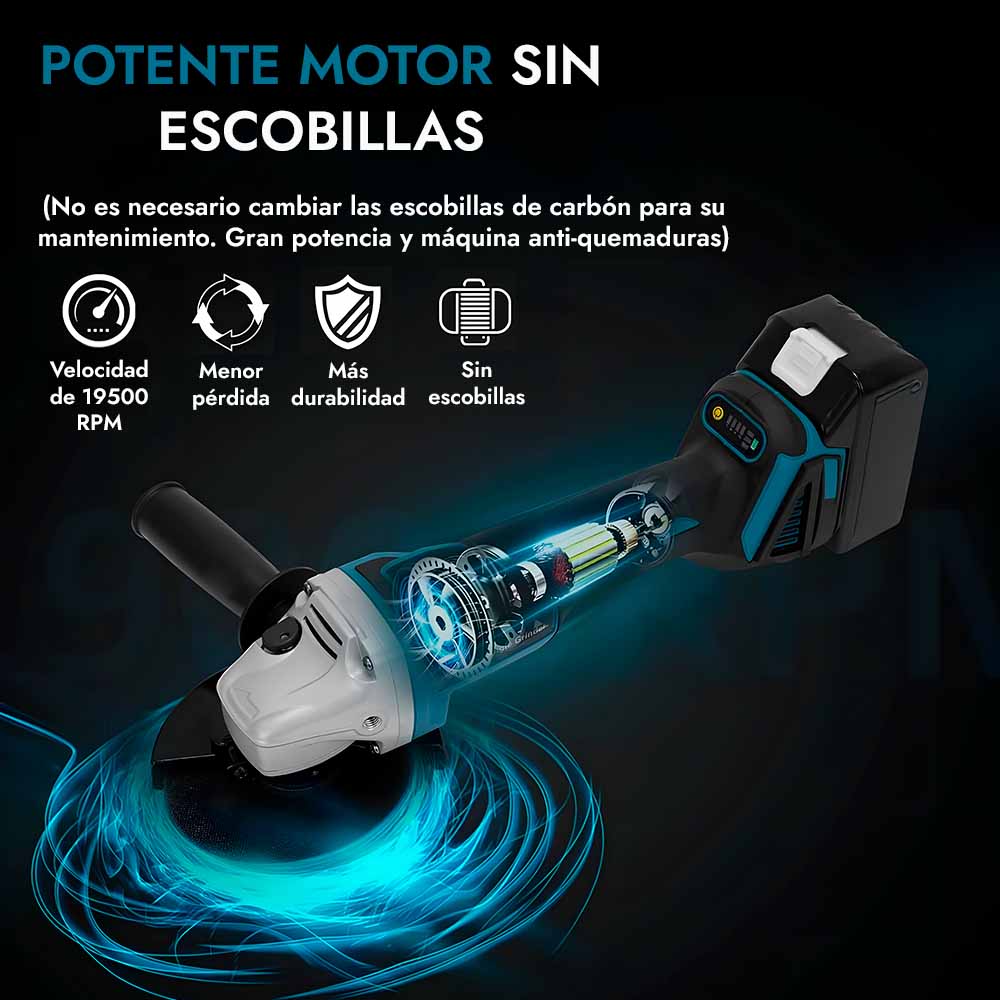Craxor™ Amoladora Eléctrica