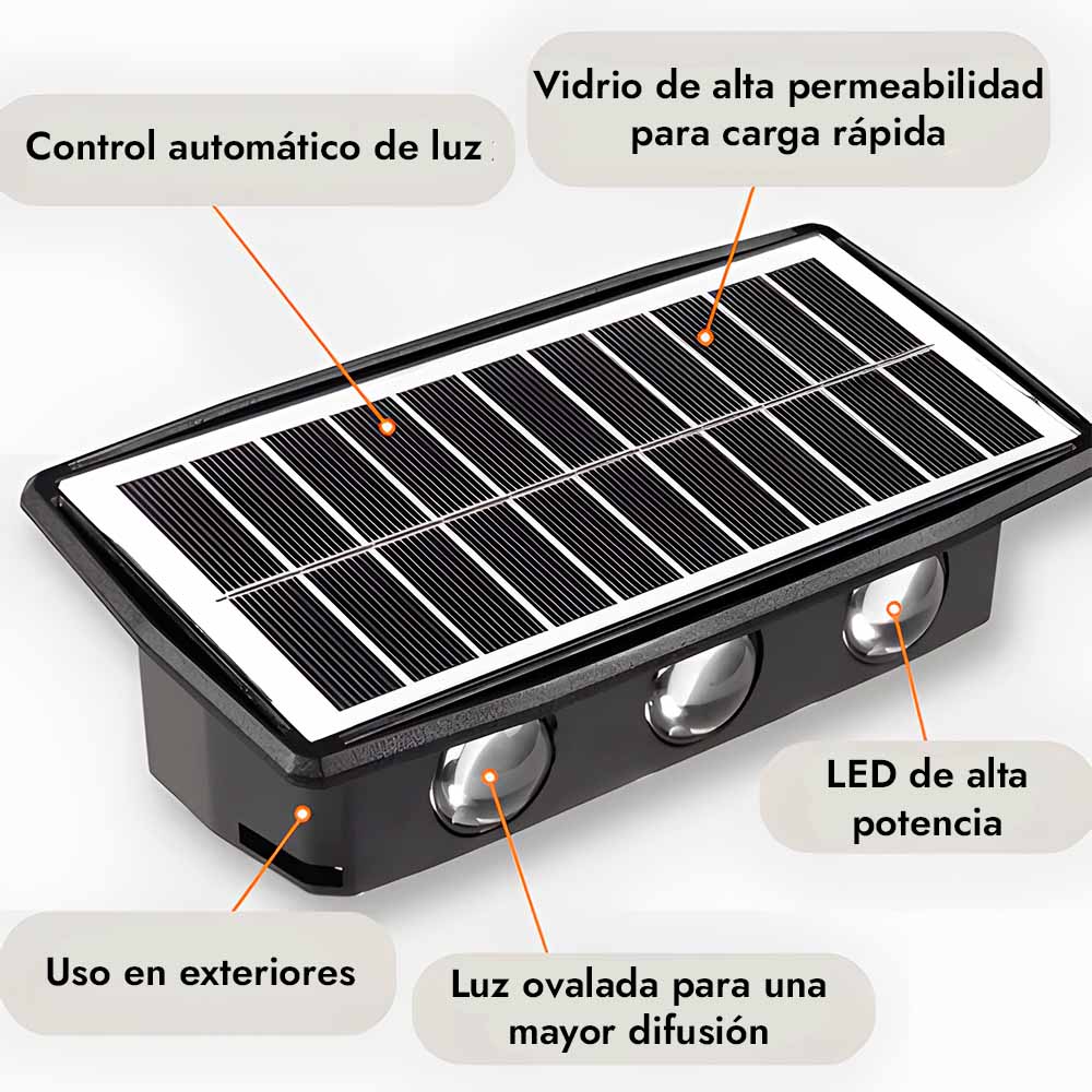 Brilux™ Lámpara solar
